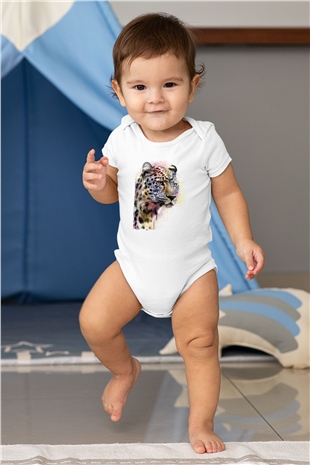 Çita Beyaz Bebek Body - Zıbın