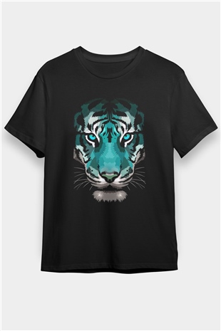Çita Siyah Unisex Tişört T-Shirt - TişörtFabrikası