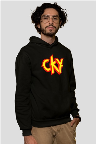 CKY Siyah Unisex Hoodie