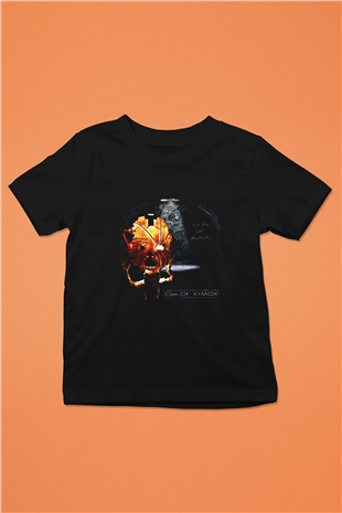 Clan of Xymox Baskılı Unisex Siyah Çocuk Tişört