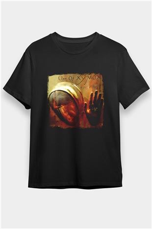 Clan of Xymox Baskılı Unisex Siyah Tişört
