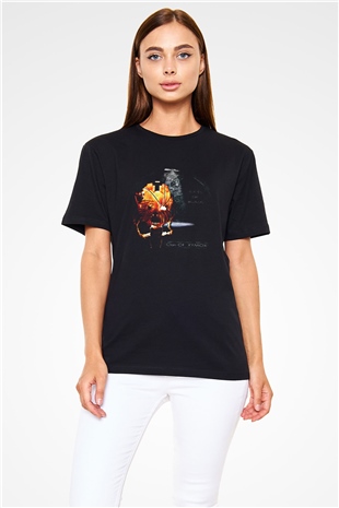 Clan of Xymox Baskılı Unisex Siyah Tişört