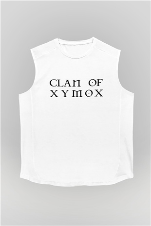 Clan of Xymox Beyaz Unisex Kolsuz Tişört