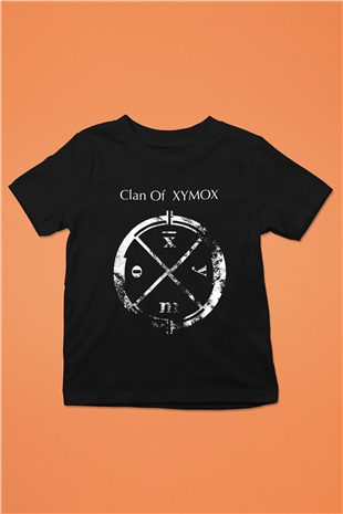 Clan of Xymox Siyah Unisex Çocuk Tişört
