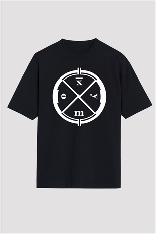Clan of Xymox Siyah Oversize Tişört Oversize T-shirt - TişörtFabrikası