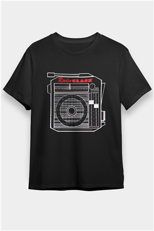 Clash (The) Baskılı Unisex Siyah Tişört