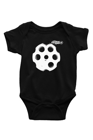 Clawfinger Siyah Bebek Body - Zıbın