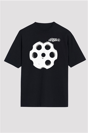 Clawfinger Siyah Oversize Tişört Oversize T-shirt - TişörtFabrikası