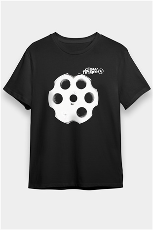 Clawfinger Siyah Unisex Tişört T-Shirt - TişörtFabrikası