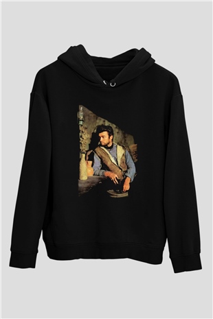 Clint Eastwood Siyah Unisex Hoodie