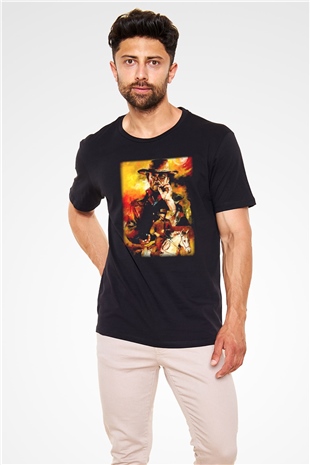 Clint Eastwood Siyah Unisex Tişört T-Shirt - TişörtFabrikası