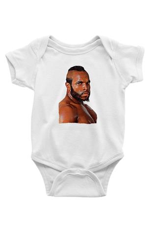 Clubber Baskılı Beyaz Unisex Bebek Body - Zıbın