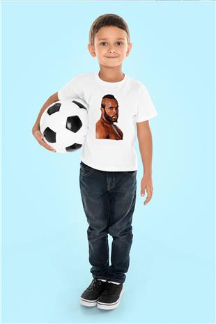 Clubber Baskılı Beyaz Unisex Beyaz Çocuk Tişört - Tshirt