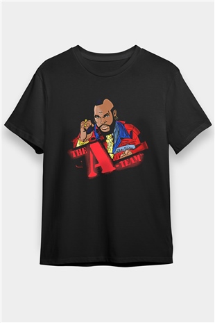 Clubber Baskılı Unisex Siyah Tişört - Tshirt