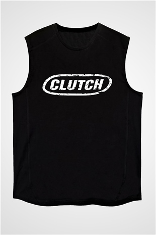 Clutch Siyah Unisex Kolsuz Tişört