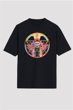 Clutch Siyah Unisex Oversize Tişört T-Shirt