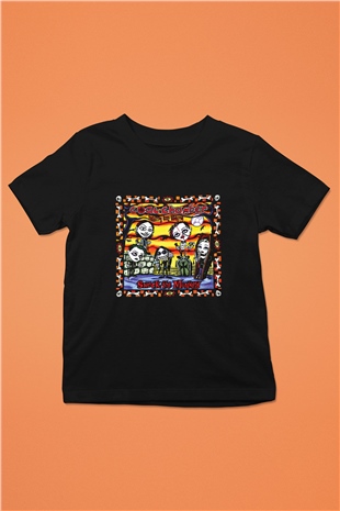 Coal Chamber Baskılı Unisex Siyah Çocuk Tişört