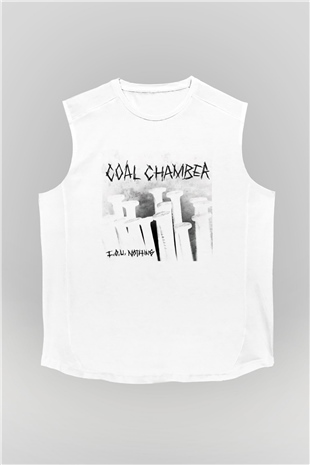 Coal Chamber Beyaz Unisex Kolsuz Tişört