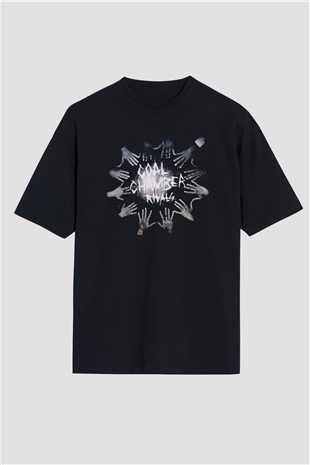 Coal Chamber Siyah Oversize Tişört Oversize T-shirt - TişörtFabrikası