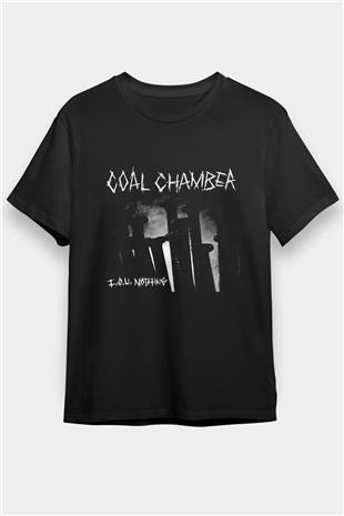 Coal Chamber Siyah Unisex Tişört T-Shirt - TişörtFabrikası