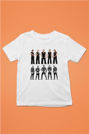 Cobra Kai Baskılı Beyaz Unisex Beyaz Çocuk Tişört - Tshirt
