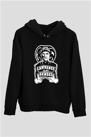 Cobra Kai Baskılı Unisex Siyah Hoodie