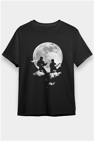 Cobra Kai Baskılı Unisex Siyah Tişört - Tshirt