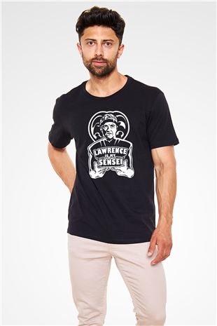 Cobra Kai Baskılı Unisex Siyah Tişört - Tshirt