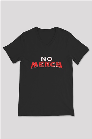 Cobra Kai Baskılı Unisex Siyah V Yaka Tişört - Tshirt