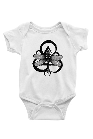 Coheed and Cambria Baskılı Beyaz Unisex Bebek Body - Zıbın