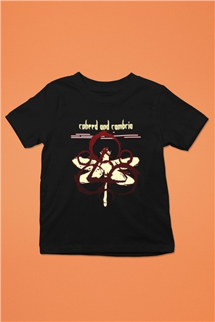 Coheed and Cambria Baskılı Siyah Unisex Çocuk Tişört
