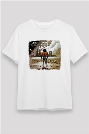 Coheed and Cambria Baskılı Unisex Beyaz Tişört