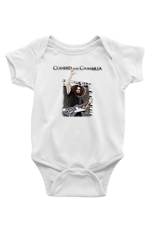 Coheed and Cambria Beyaz Bebek Body - Zıbın
