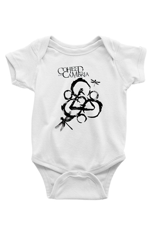 Coheed and Cambria Beyaz Bebek Body - Zıbın