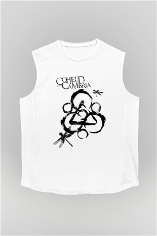 Coheed and Cambria Beyaz Unisex Kolsuz Tişört