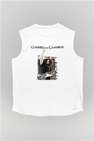 Coheed and Cambria Beyaz Unisex Kolsuz Tişört