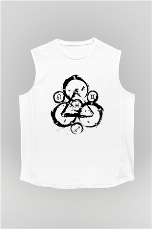 Coheed and Cambria Beyaz Unisex Kolsuz Tişört