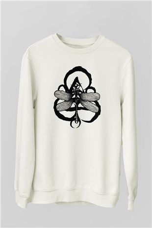 Coheed and Cambria Beyaz Unisex Sweatshirt