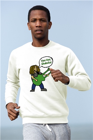 Coheed and Cambria Beyaz Unisex Sweatshirt