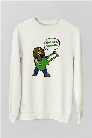 Coheed and Cambria Beyaz Unisex Sweatshirt