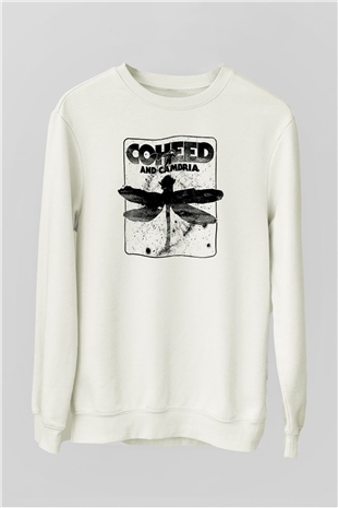 Coheed and Cambria Beyaz Unisex Sweatshirt