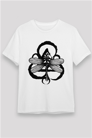 Coheed and Cambria Beyaz Unisex Tişört T-Shirt - TişörtFabrikası