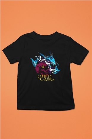 Coheed and Cambria Siyah Unisex Çocuk Tişört