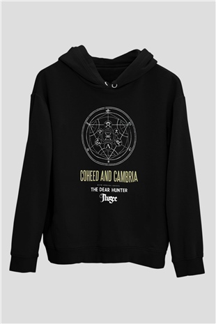 Coheed and Cambria Siyah Unisex Hoodie