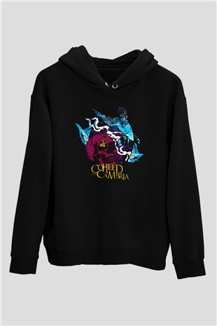 Coheed and Cambria Siyah Unisex Kapüşonlu Sweatshirt