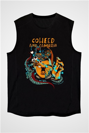Coheed and Cambria Siyah Unisex Kolsuz Tişört
