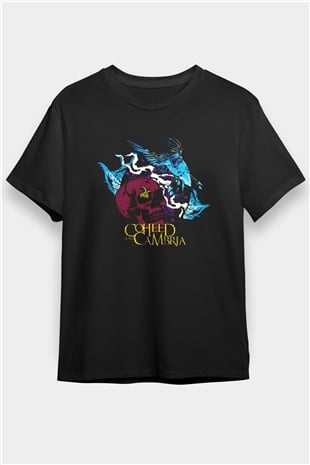 Coheed and Cambria Siyah Unisex Tişört T-Shirt - TişörtFabrikası