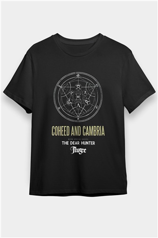 Coheed and Cambria Siyah Unisex Tişört T-Shirt - TişörtFabrikası
