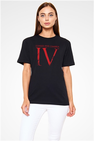Coheed and Cambria Siyah Unisex Tişört T-Shirt - TişörtFabrikası