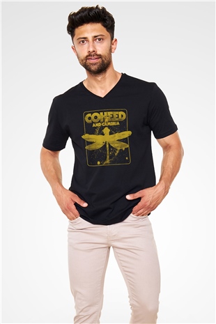 Coheed and Cambria Siyah Unisex V Yaka Tişört